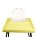 Miniatyrbilde 1 av 9: Høy stol bordbrikker Baby stol bordbrikker GUL yellow
