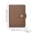 Pikkukuva 2 / 10: Passin cover Passipidikkeen case KELTAINEN Yellow