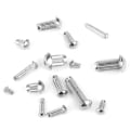 Miniatyrbillede 10 af 10: 250 stk/æske massive nitter med riflede skafter Fasteners Sortiment