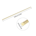 Miniatyrbillede 1 af 4: 1 Stk Messingstang Solid Rundstang 12MM 12MM 12mm