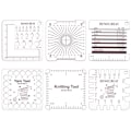 Pikkukuva 1 / 4: Knitting Gauge Viivaimet Knitting Neula Gauge Tool Knitting Tool