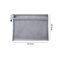 Pikkukuva 2 / 10: A4 asiakirjalaukku vetoketjullinen case GRAY TYYPPI2 TYYPPI2 grey Type2-Type2