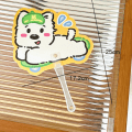 Miniatyrbillede 1 af 10: 10 stk/sæt Cartoon Fan Håndventilator 10PCS2 2 10pcs2