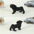 Miniatyrbillede 4 af 8: Hundeharpiksdekoration Hjemmeharpiks dekorative ornamenter A A A