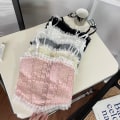 Miniatyrbillede 5 af 10: Blomstrede Camisole Blonde Tank Tops FARVE 1 FARVE 1 Color 1