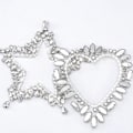Miniatyrbild 10 av 10: Pärlor Patch Bag Tillbehör Patch HEART Heart