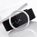 Miniatyrbillede 1 af 8: Dameur Quartz Armbåndsur SORT black