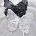Miniatyrbilde 10 av 10: Butterfly Patch Clothes Patches ROSA A A Pink A-A