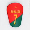 Miniatyrbild 1 av 3: 2 Minifotboll Benskydd, 6x9.5 cm Extra Mini Benskydd Mini Benskydd Skyddande Benskydd Utrustning för Man Ungdom Vuxna (Särskilt nr.7 Uniform Number)