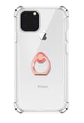 iPhone 11 Pro Skal Grepp-ring Transparent