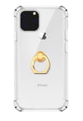 iPhone 11 Pro Skal Grepp-ring Transparent