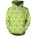 Miniatyrbillede 1 af 3: Herre Langærmet Hoodie Halloween Sjov Crew Neck Sweatshirt med Kængurulomme Jul Flerfarvet 3D Print Jumper Sweater（Størrelse：M）