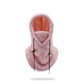 Miniatyrbild 1 av 2: Sherpa Huva Skidmask Vinter Balaclava Kallt Väder Vindtät Justerbar Varm Huva Över Hatt Keps Halsduk 54*33cm lotus pink