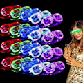 Miniatyrbild 1 av 5: 20-pack LED-glasögon för fester, 6 färger lysande glasögon, solglasögon med LED-lampor, lysande festglasögon för barn/vuxna