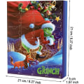 Miniatyrbilde 2 av 5: Julekalender 2023, adventskalender, adventskalender for barn, med 24 stk Grinch julefigurer for barn julegavefest