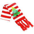 Miniatyrbild 3 av 3: Jultomteluvor Nyhetsfest Hattar Vinter Julhatt LED Belysning Varm Stickad Hatt Halsduk Set Nytt År Semester Julhatt Roliga Julgåvor(Röd)