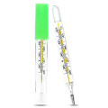 Miniatyrbillede 5 af 5: Glastermometer dual skala klassisk traditionel glaspræcisionstermometer