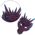 Miniatyrbild 4 av 5: 1 st drake mask barn masker barn halloween kostym onda mask masker cosplay kostym kostymer tema mask smink kläder barn smink