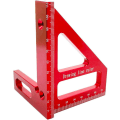 Miniatyrbild 1 av 5: 3D Multi Angle Mätlinjal - 45 90 Graders Triangel Skrivare Vinkelhake Gradmåttslinjal, Gehrungstriangel Linjal Mätverktyg för Ingenjör