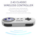 Miniatyrbillede 5 af 10: 2 stk Trådløs USB SNES Controller, kiwitatá 2.4GHz Genopladelig Klassisk SNES USB PC Spil Pad Controller med Modtager til Windows PC MAC & RetroPie