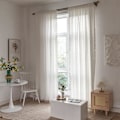 Miniatyrbild 2 av 5: Boho Breeze Gardiner Semi-Blackout Gardiner 84 tum (ungefär 213,1 cm) 52 tum (ungefär 132,1 cm) bred x 84 tum (ungefär 213,4 cm)