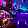 Miniatyrbild 9 av 10: 5m-40m LED-lampor Bluetooth Rgb-lampor LED-bandlampor 15m