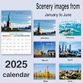 Miniatyrbilde 4 av 10: 2025 Verdenslandskapstema Kalender