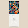 Miniatyrbillede 3 af 10: Space Cats 2025 Kalender Space Cats 2025 Kalender