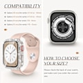 Pikkukuva 2 / 3: Goton 2 in 1 vedenpitävä bling-kotelo Apple Watch 40mm näytönsuojalle SE (2. sukupolvi) Series 6 5 4, täysi glitter-timantti-reunukset kasvosuojus