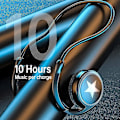 Pikkukuva 2 / 5: Langattomat kuulokkeet In-ear Hi-Fi Audio Urheilu Juoksukuulokkeet Mikrofonilla Tukevat TF-korttia FM-radiota Musta