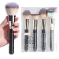 Miniatyrbild 1 av 5: Makeup borste set 4 st Premium Foundation Syntetiska puder Concealers Makeup borstar Stora kosmetiska borstar