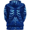 Miniatyrbillede 2 af 3: Herre Langærmet Hoodie Halloween Sjov Crew Neck Sweatshirt med Kængurulomme Jul Flerfarvet 3D Print Jumper Sweater（Størrelse：M） Style09 M