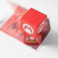 Miniatyrbild 1 av 5: 1 Pack Switch-spelkortfodral, spelkortshållare för Nintendo Switch-spel med 16 kortsplatser, rolig present till barn (Mario RED)