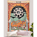 Pikkukuva 5 / 5: Sevenstars Tarot -seinävaate Tähti-seinävaate Keskiaikainen Eurooppa Ennustaminen Seinävaate Seinäkoriste