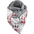 Miniatyrbillede 1 af 3: Julehalstørklæde til kvinder Mode Vinter Print Knap Blød Casual Varm Halstørklæde Damer Store Kasmir Wraps Sjal