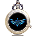 Pikkukuva 1 / 5: Lahjapakkaus Legend of Zelda Triforce Quartz -taskukello/kaulakoru + ilmainen vara-akku