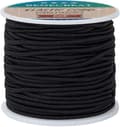 2,5 mm Sort Elastisk Snor 38 Yard Stretch Tråd Perlesnor Stofsnor Reb til DIY Håndværk Armbånd Halskæde [DB]
