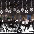 Christmas Window Stickers Christmas Decals, Removable Static