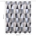 Miniatyrbilde 4 av 4: Dusjforheng Vanntett Baderomsforheng, Vektet Hem, Motstandsdyktig Vaskbare Badeforheng 12 Kroker, 1 Magnetisk Tau, Baderom 180x180cm