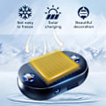 Miniatyrbilde 4 av 9: 3 stk Solcelle-elektromagnetisk molekylær interferens frost- og snøfjerner Bærbar kinetisk molekylær varmeapparat Frostsikring for bil Snøfjerner for bil Defroster for bil