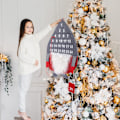 Miniatyrbillede 2 af 5: Julekalender i filt til jul 2022, vægophængt julekalender med lommer 24 dage lommer juledekoration nytårsgave