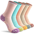 Miniatyrbild 1 av 5: Crew Socks Dam Hiking Running Athletic Cushioned Compression Socks 5-6 Par