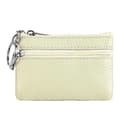 Leather Zipper Key Coin Purse