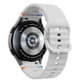 Pikkukuva 1 / 8: SimpleThings No Gap Sport Silikoniranneke Samsung Galaxy Watch 7/6/5/4:lle Light Gray Watch7/FE/6/5/5Pro/4