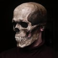 Miniatyrbild 1 av 5: Halloween Mask Creepy Full Head Skull Mask med rörlig käke Halloween Scary Skull Mask Latex Helmet Skelett Masker för Cosplay Carnival Party Props