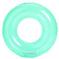 Miniatyrbilde 1 av 4: Oppblåsbar badering for barn, badering poolbøye, retrostripet PVC oppblåsbar bøye poolbøye Transparent green Suitable for ages 2-4