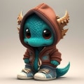 Miniatyrbilde 3 av 5: Drage Statue | Kul Drage Hagedekor | Dekor Mini Drager Harpiks Skulptur | Utsøkte Baby Drage Statuer, Halloween Ornamenter, Gaver til Venner