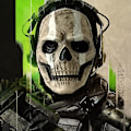 Miniatyrbild 1 av 5: CALL OF DUTY Skull Ghost Mask Scary Masks Unisex Ghost Costume For Halloween Cosplay