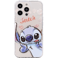 Miniatyrbillede 1 af 5: Sød tegneserie print blød fleksibel klar gennemsigtig let TPU etui til iPhone 13 Pro 6.1 tommer 2021 (Stitch)