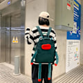 Miniatyrbild 4 av 5: Kvinnors Grod Ryggsäck Handväska - Student Groda Seriefigur Väska Reseryggsäck Casual Mode Arbets Shopping Liten Väska, Marinblå, Reseryggsäck